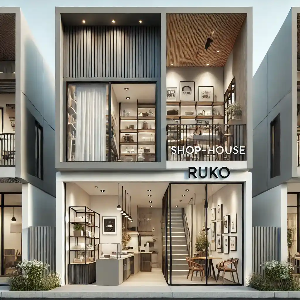 jasa desain rumah ruko
